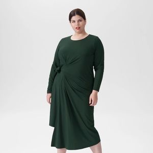 EUC Universal Standard L Dina Side-Tie Dress